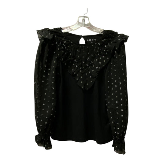 Top Ls By Loft In Black, Size:Sp