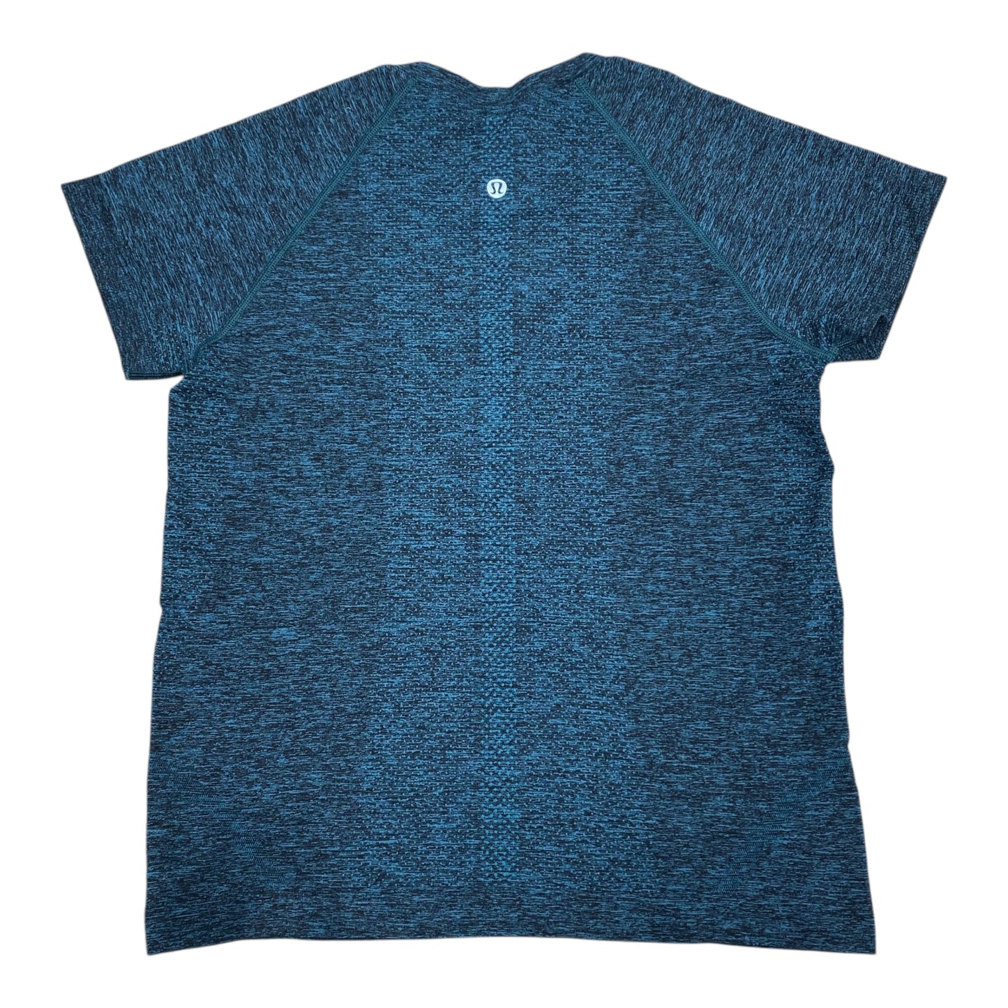 Athletic Top Ss By Lululemon In Blue, Size:8