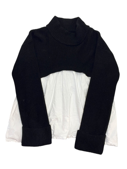 Top Ls By Maeve In Black & White, Size:L
