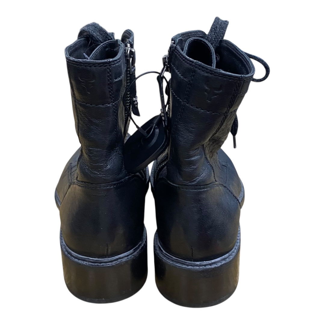 Boots Ankle Flats By Cmb In Black, Size:7.5