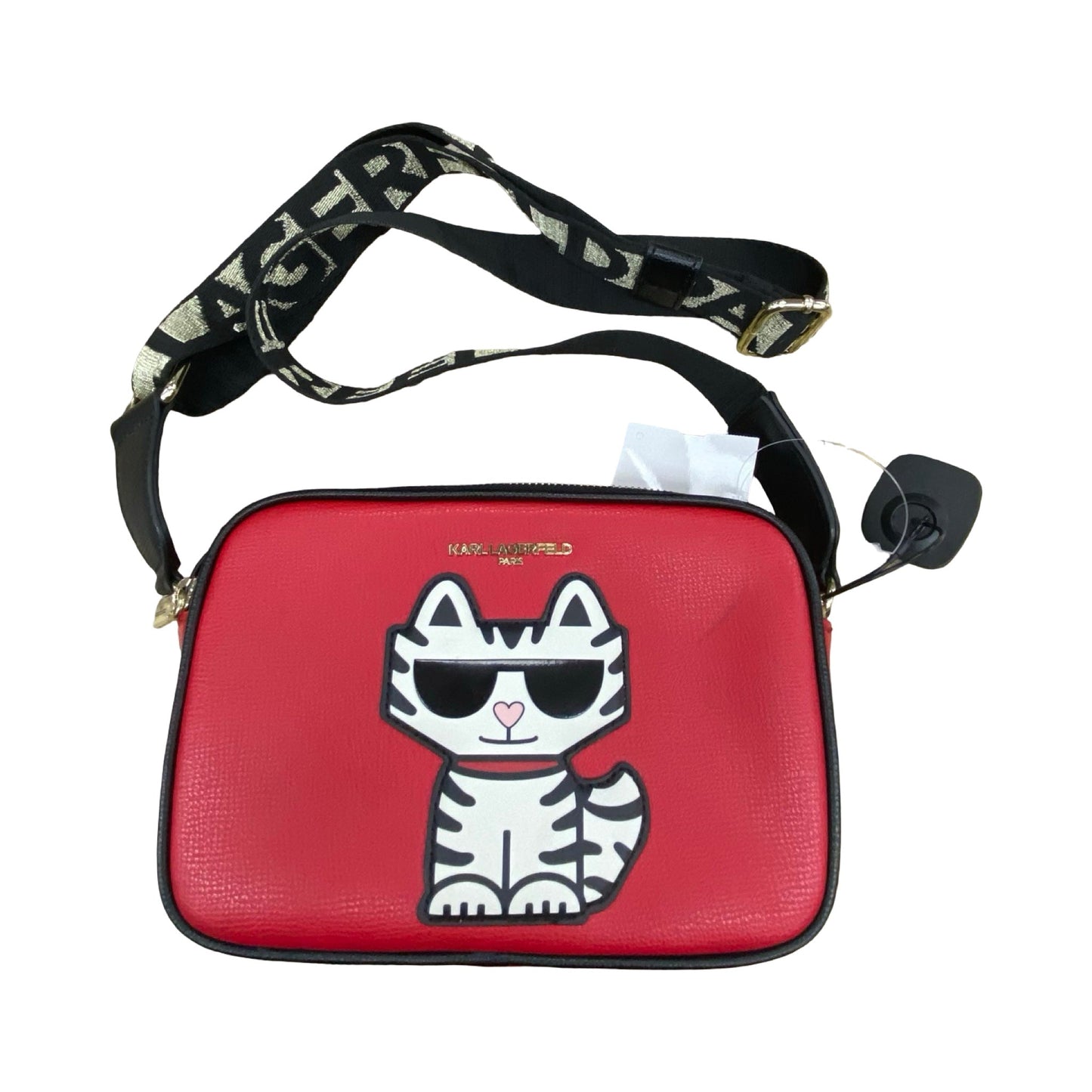 Handbag Designer By Karl Lagerfeld In Multi, Size:Medium