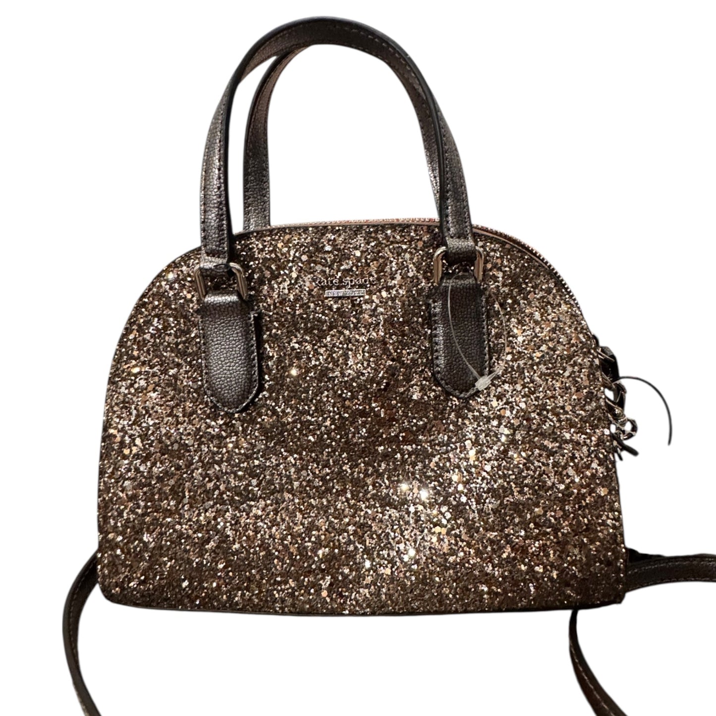 Handbag Designer By Kate Spade In Grey, Size:Small