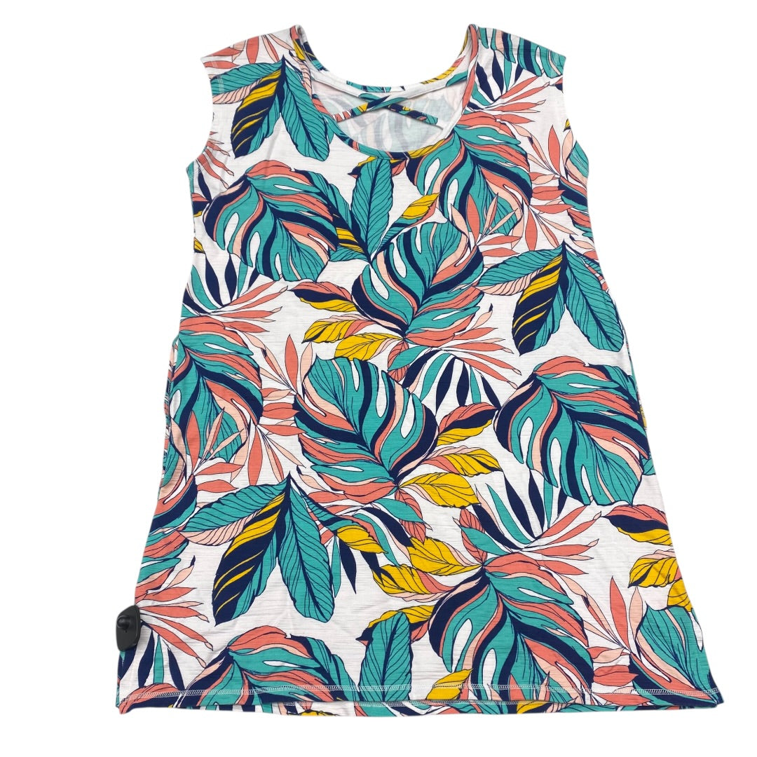 Dress Casual Midi By Talbots In Multi, Size:1X