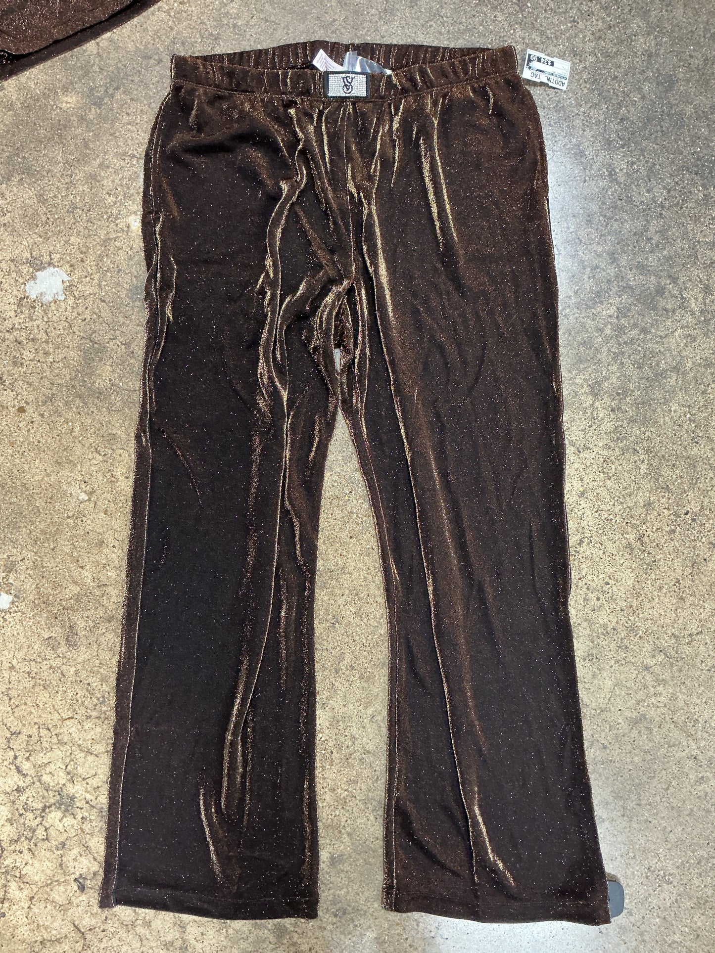Pajamas 2Pc By Victorias Secret In Gold, Size:L