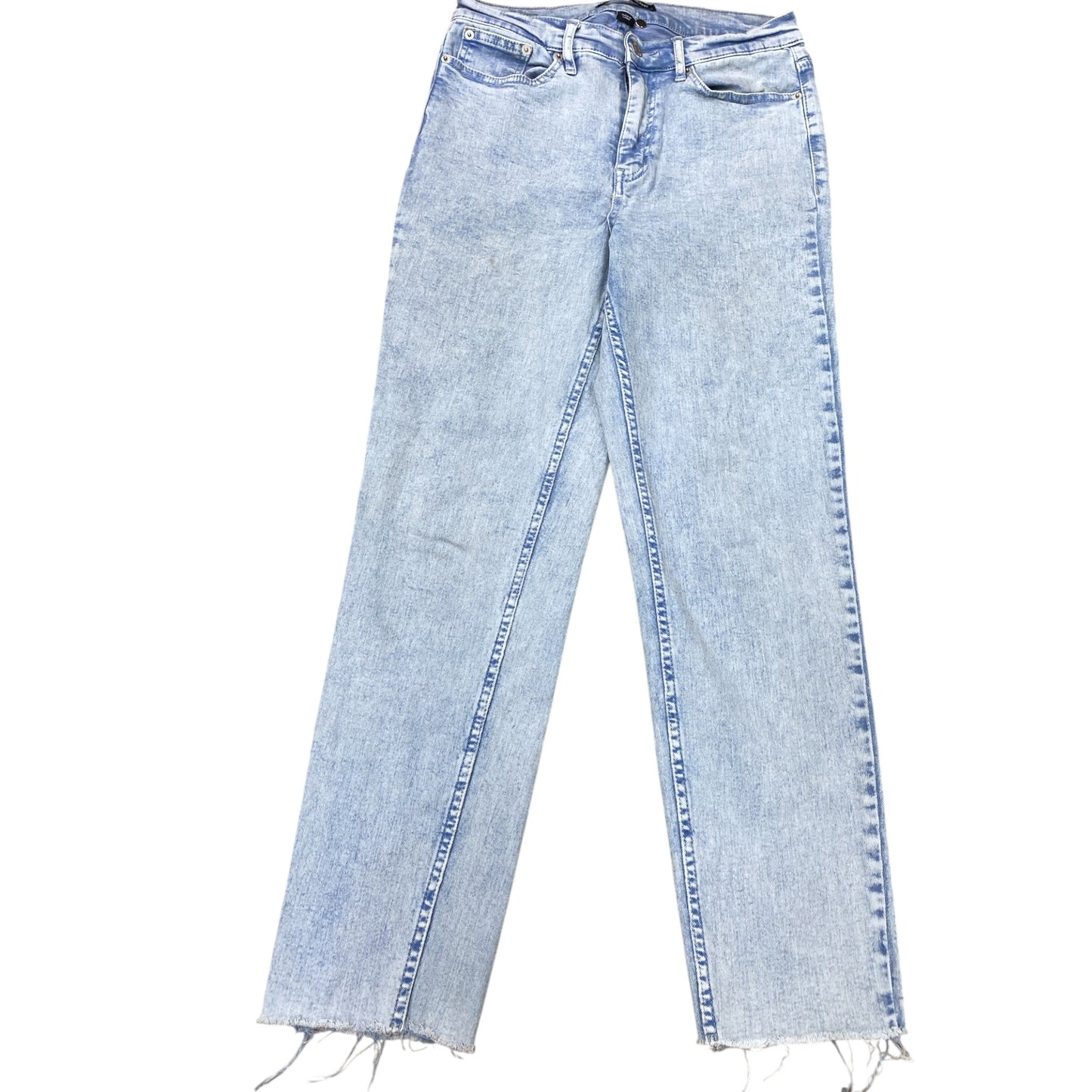 Jeans Boot Cut By Calvin Klein In Blue Denim, Size:8