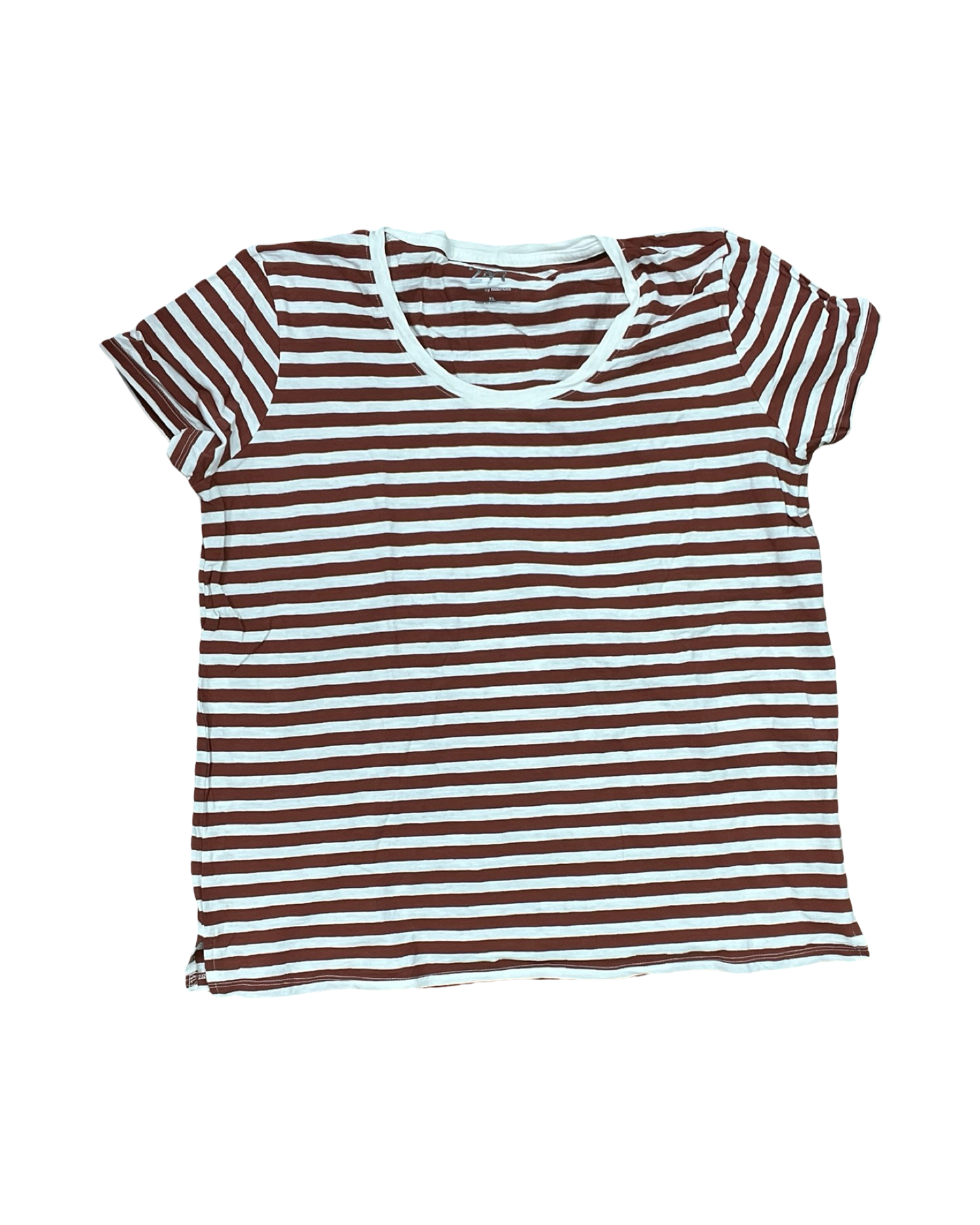 Top Ss By Maurices In Red & White, Size:Xl