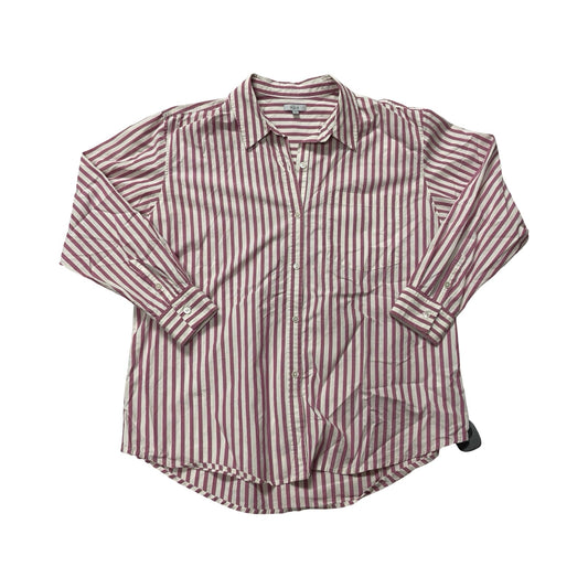 Top Ls By Rails In Striped Pattern, Size:L