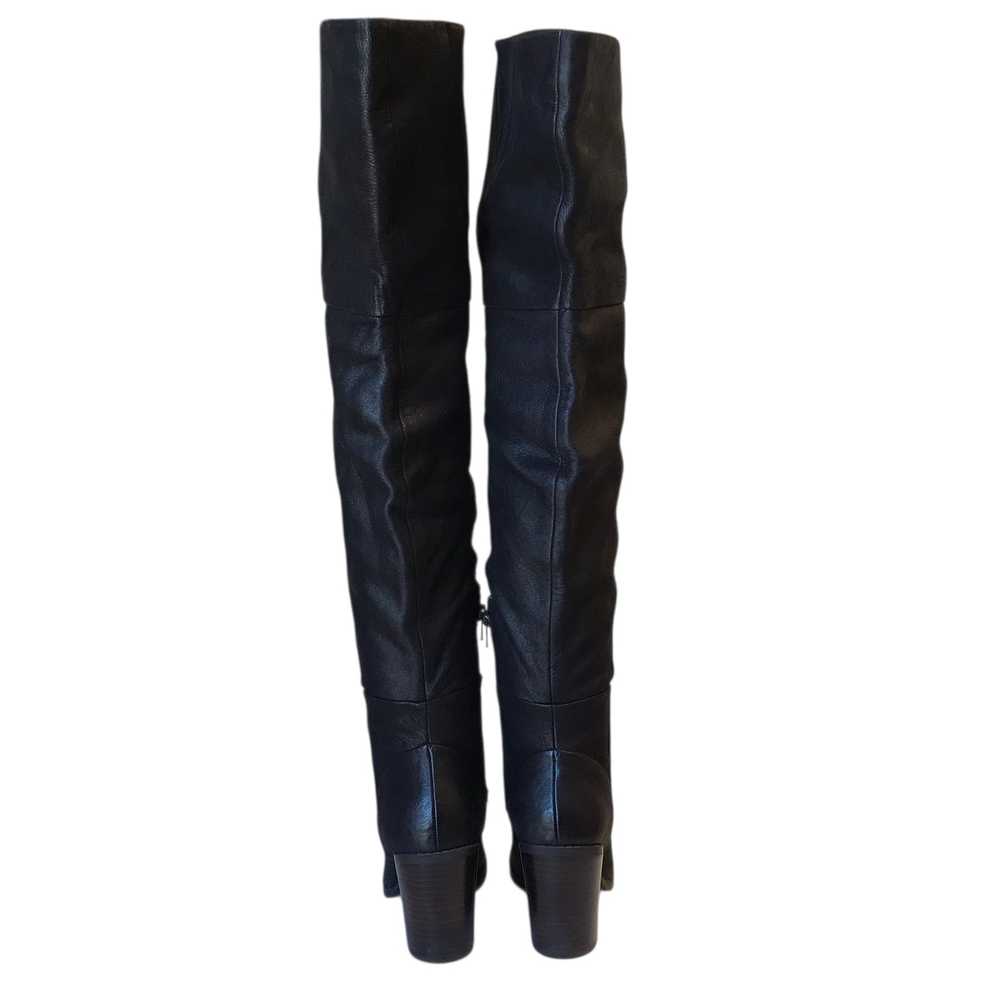 Boots Knee Heels By Aldo In Black, Size:6.5