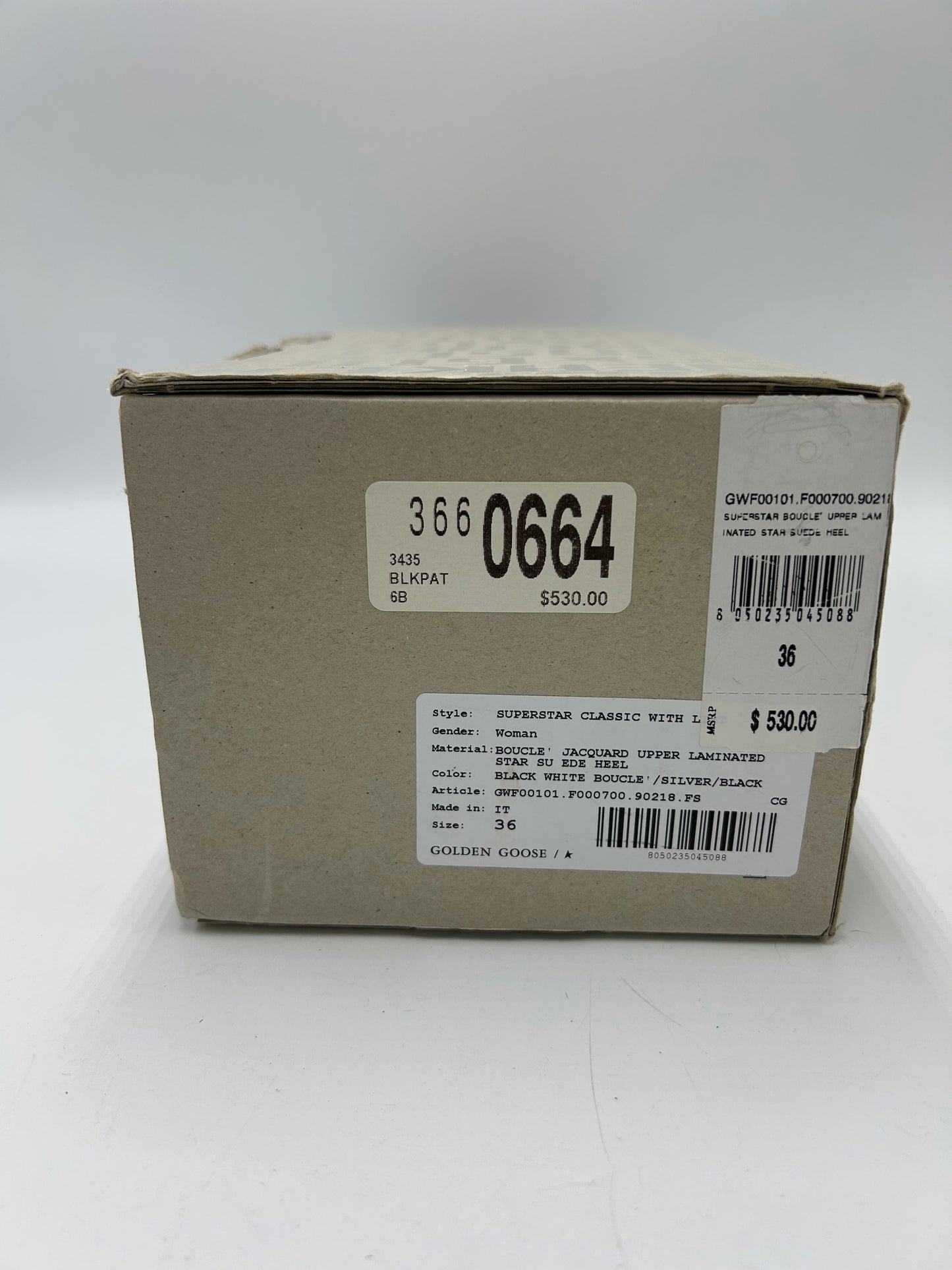 Superstar Sneakers Luxury By Golden Goose, Size: 6