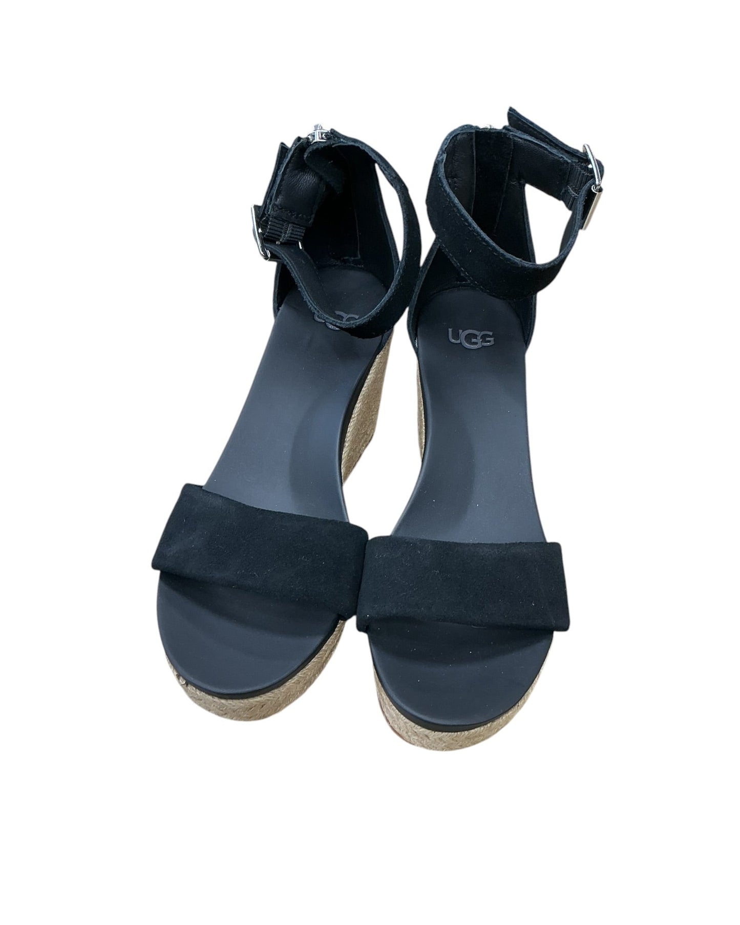 Sandals Designer By Ugg In Black, Size:6.5