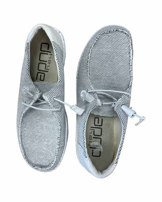 Shoes Sneakers By Hey Dude In White, Size:8
