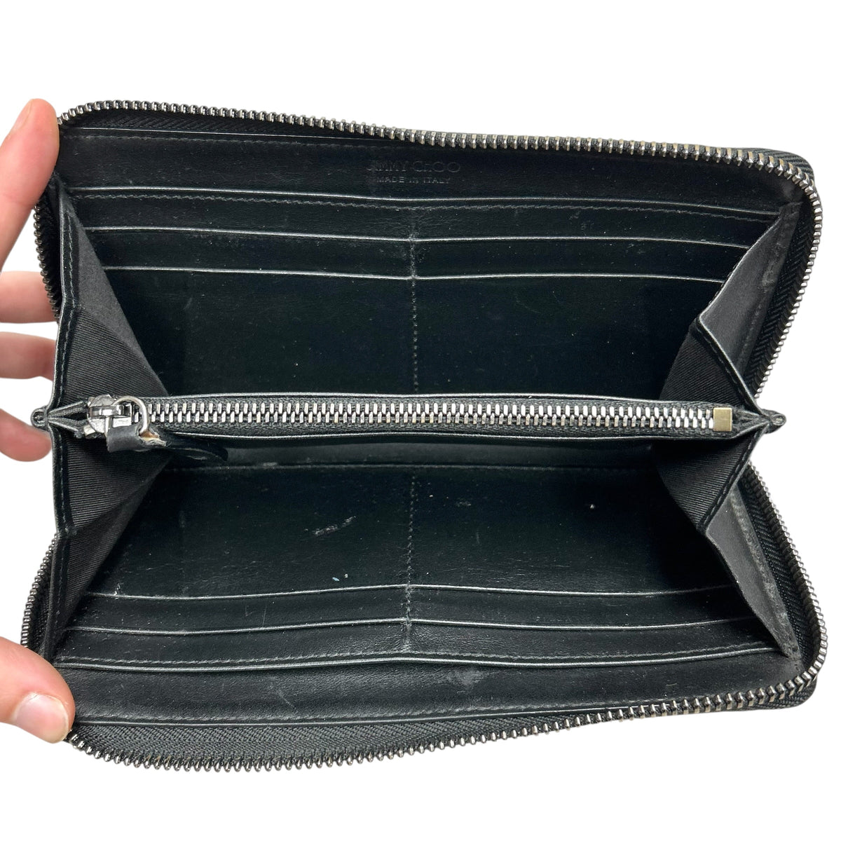 Wallet Luxury Designer By Jimmy Choo, Size: Medium
