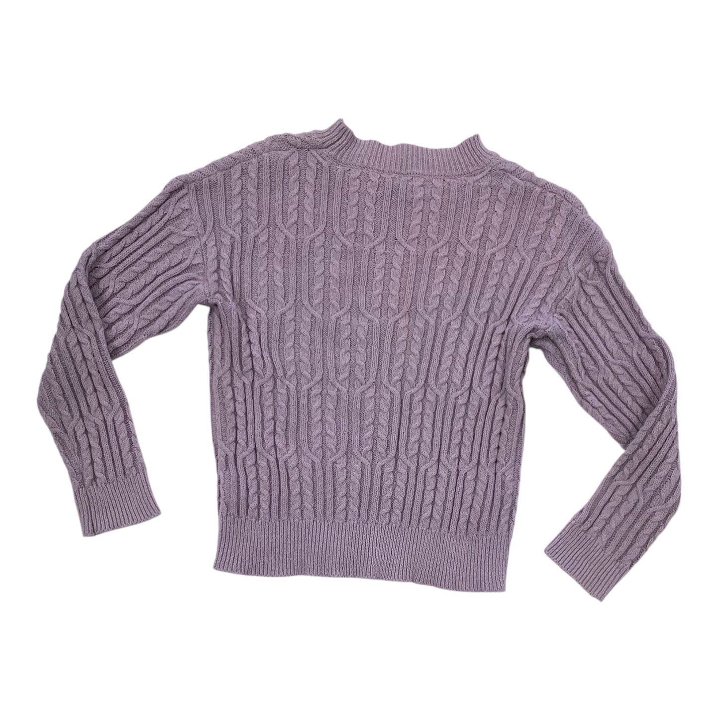 Sweater By Clothes Mentor In Purple, Size:L