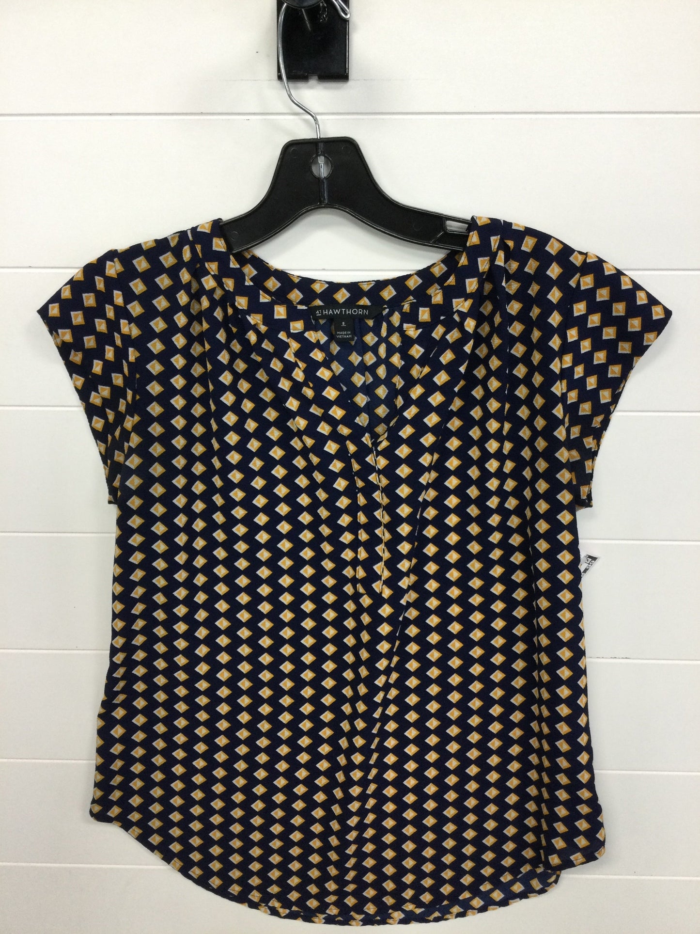 Top Sleeveless By 41 Hawthorn In Navy, Size:S