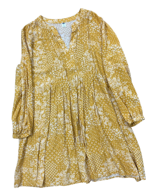 Dress Work By Old Navy In Yellow, Size:Xl