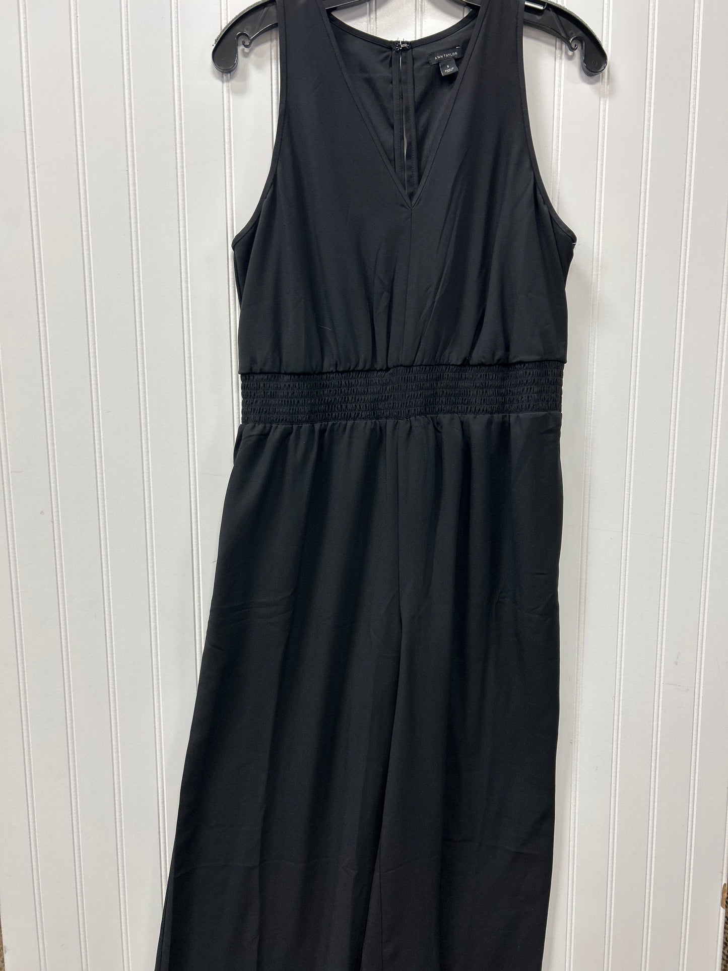Jumpsuit By Ann Taylor In Black, Size:8