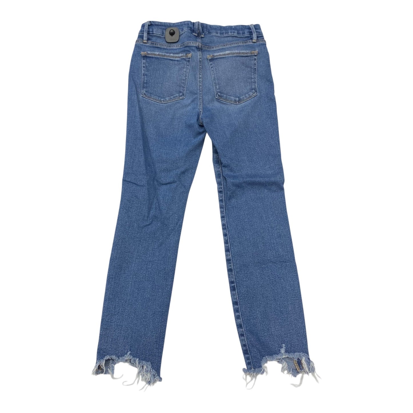 Jeans Skinny By Good American In Blue Denim, Size:6