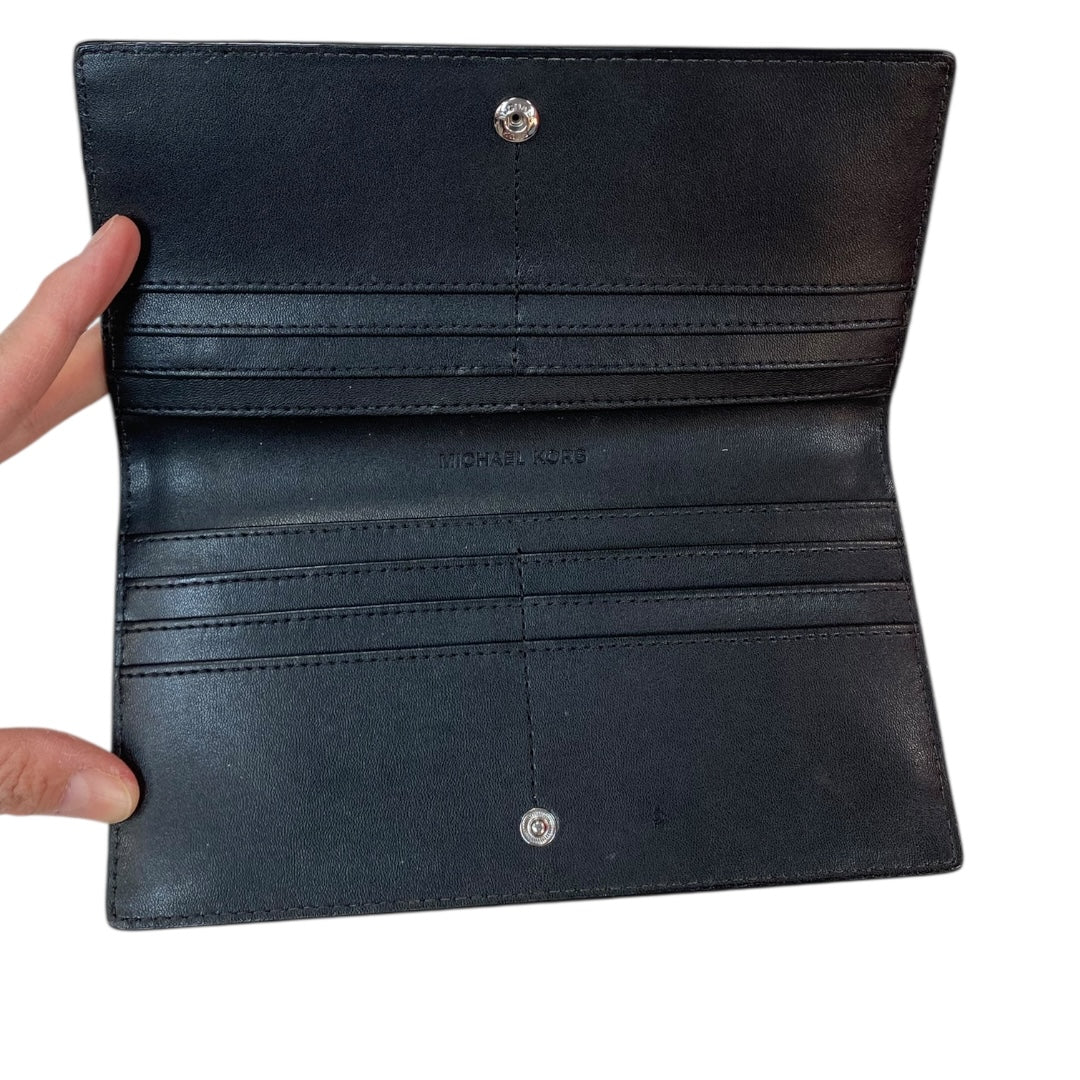 Wallet Designer By Michael Kors In Black, Size:Large