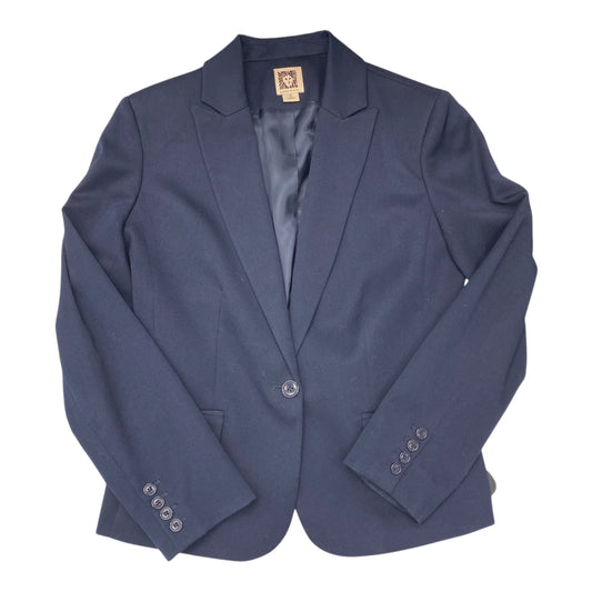 Blazer By Anne Klein In Blue, Size:12