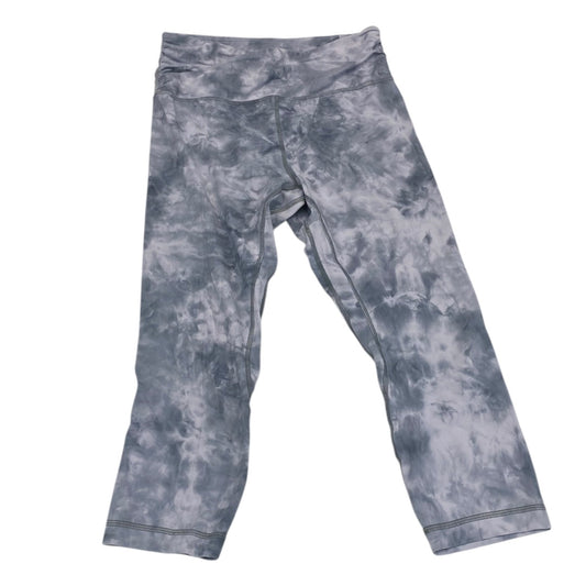 Athletic Leggings By Lululemon In Grey, Size:8
