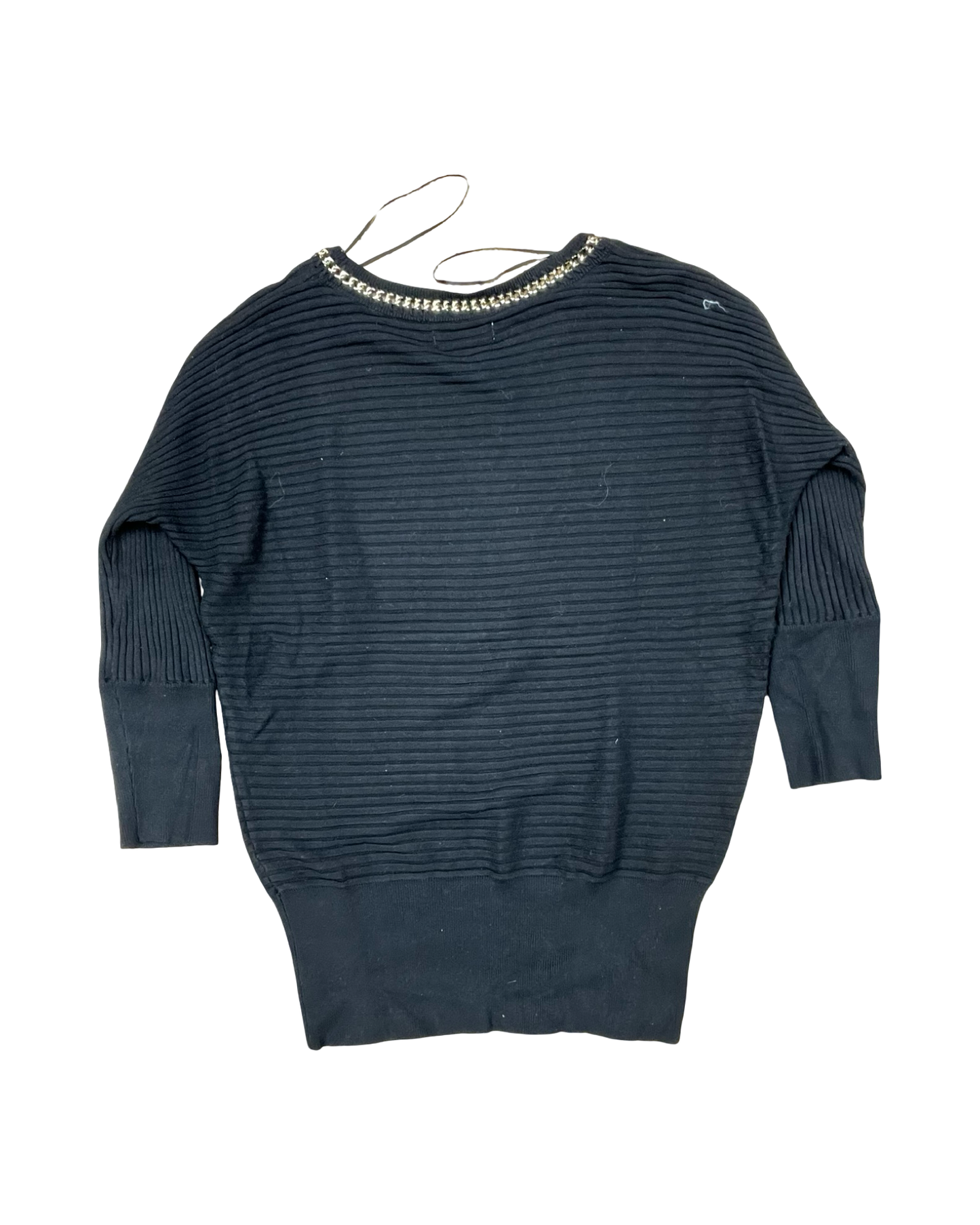 Sweater By Jennifer Lopez In Black, Size:M