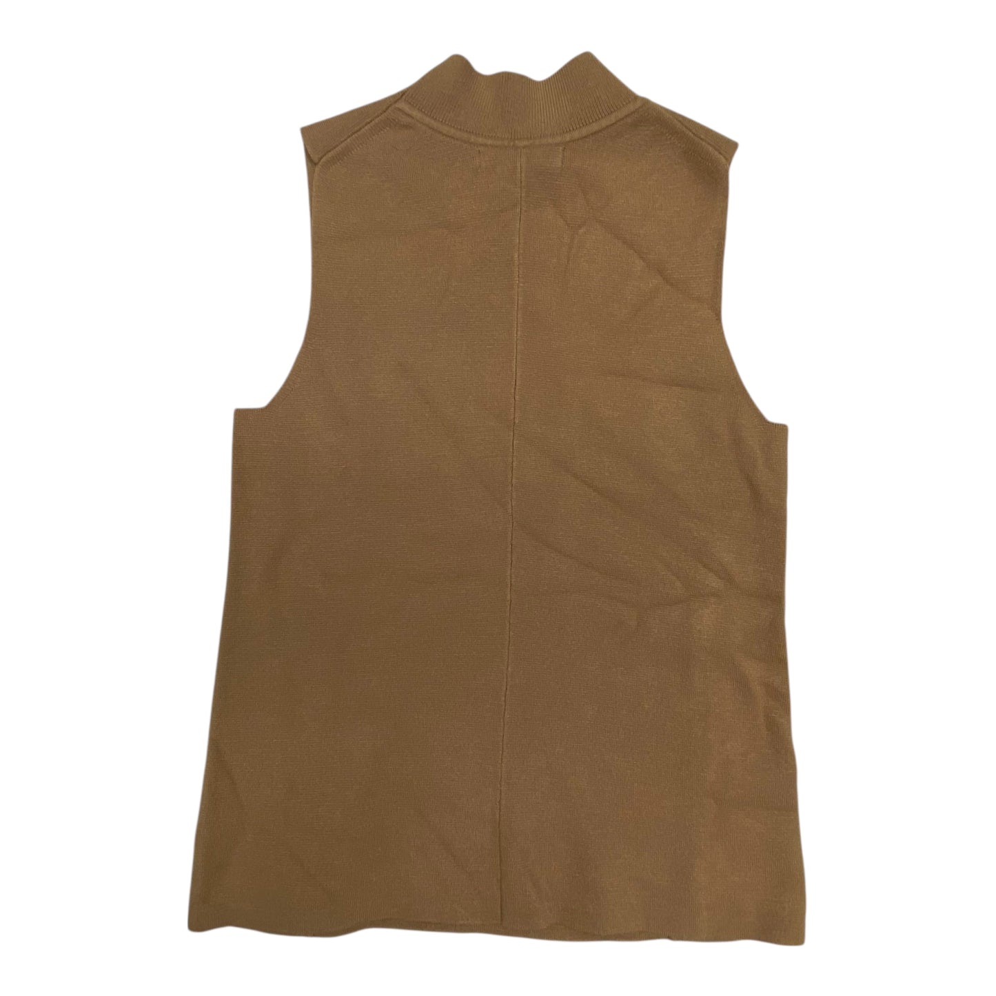 Top Sleeveless By Banana Republic In Brown, Size:Xs
