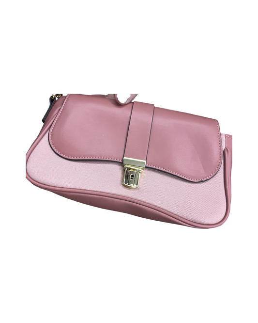 Handbag By Clothes Mentor In Pink, Size:Small