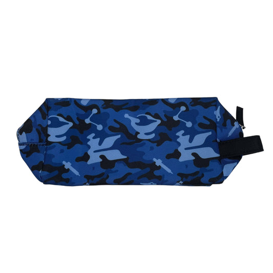 Makeup Bag By Clothes Mentor In Blue, Size:Medium