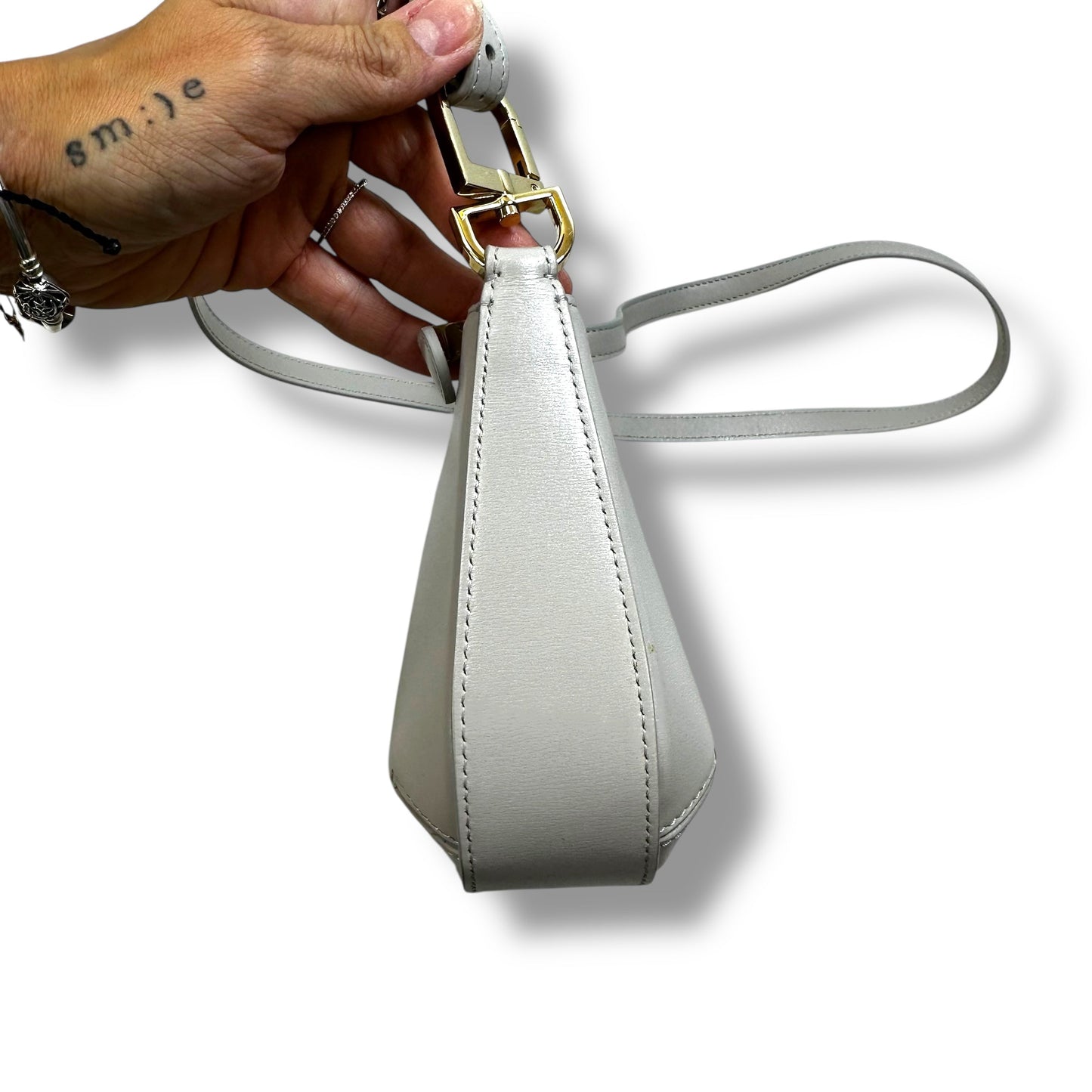 Handbag Luxury Designer By Giorgio Armani, Size: Small