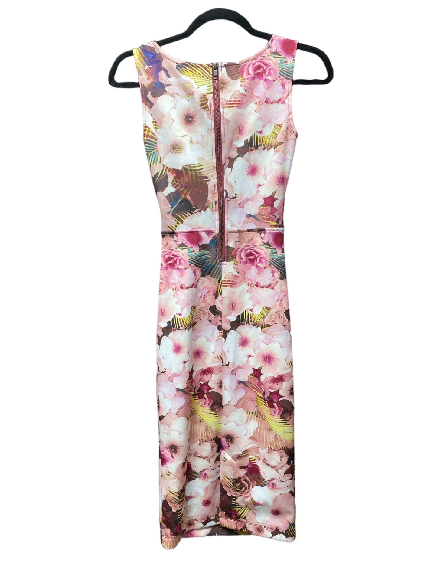 Floral Print Dress Casual Short Clothes Mentor, Size Xs