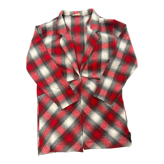 Blazer By Entro In Grey & Red, Size:M