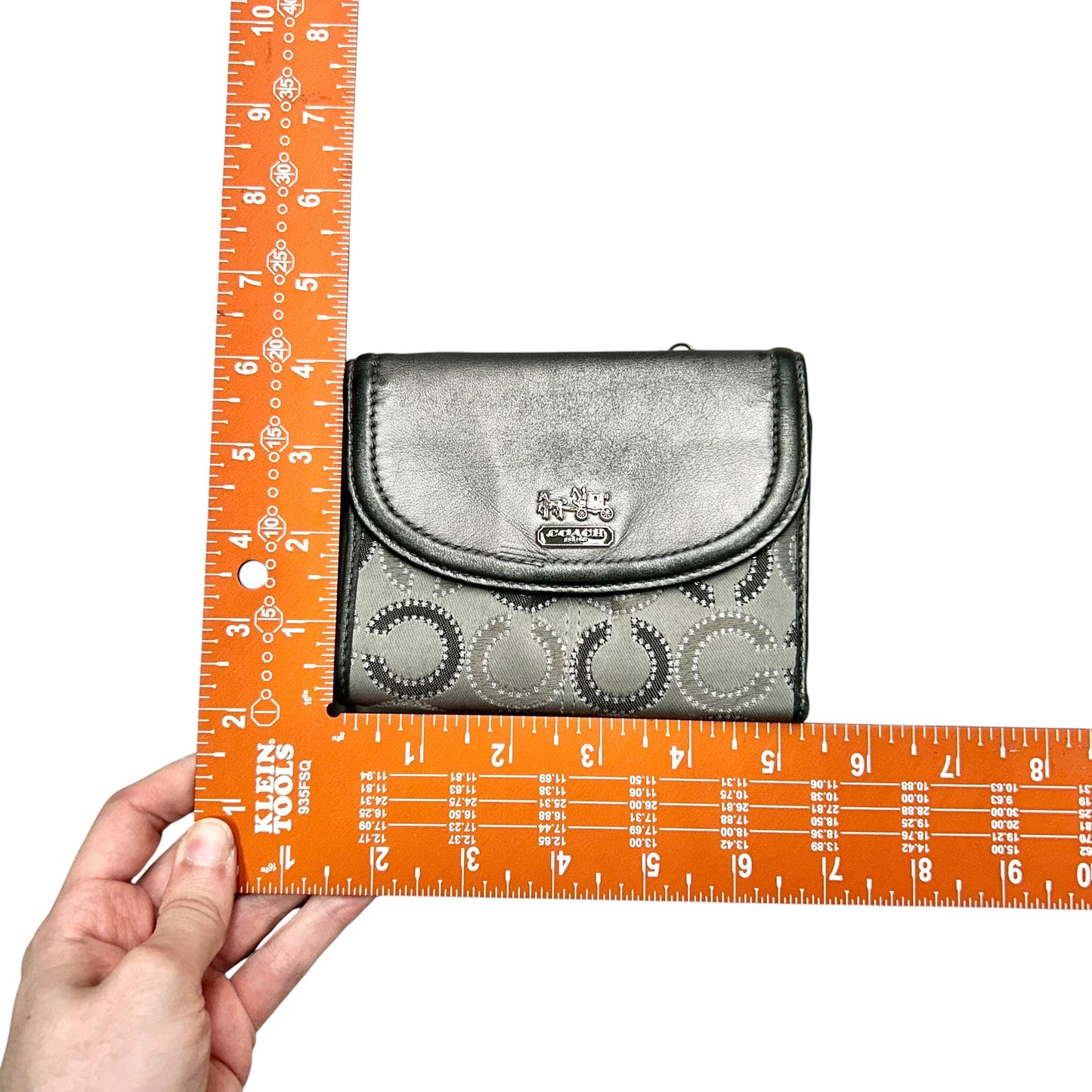 Wallet Designer By Coach, Size: Small