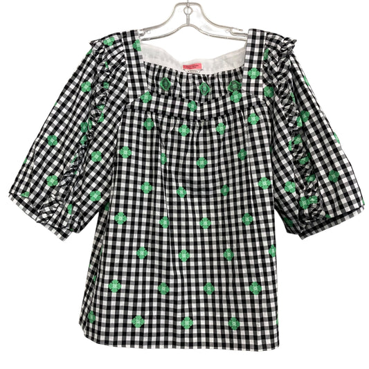 Top 3/4 Sleeve Designer By Kate Spade In Multi, Size:M