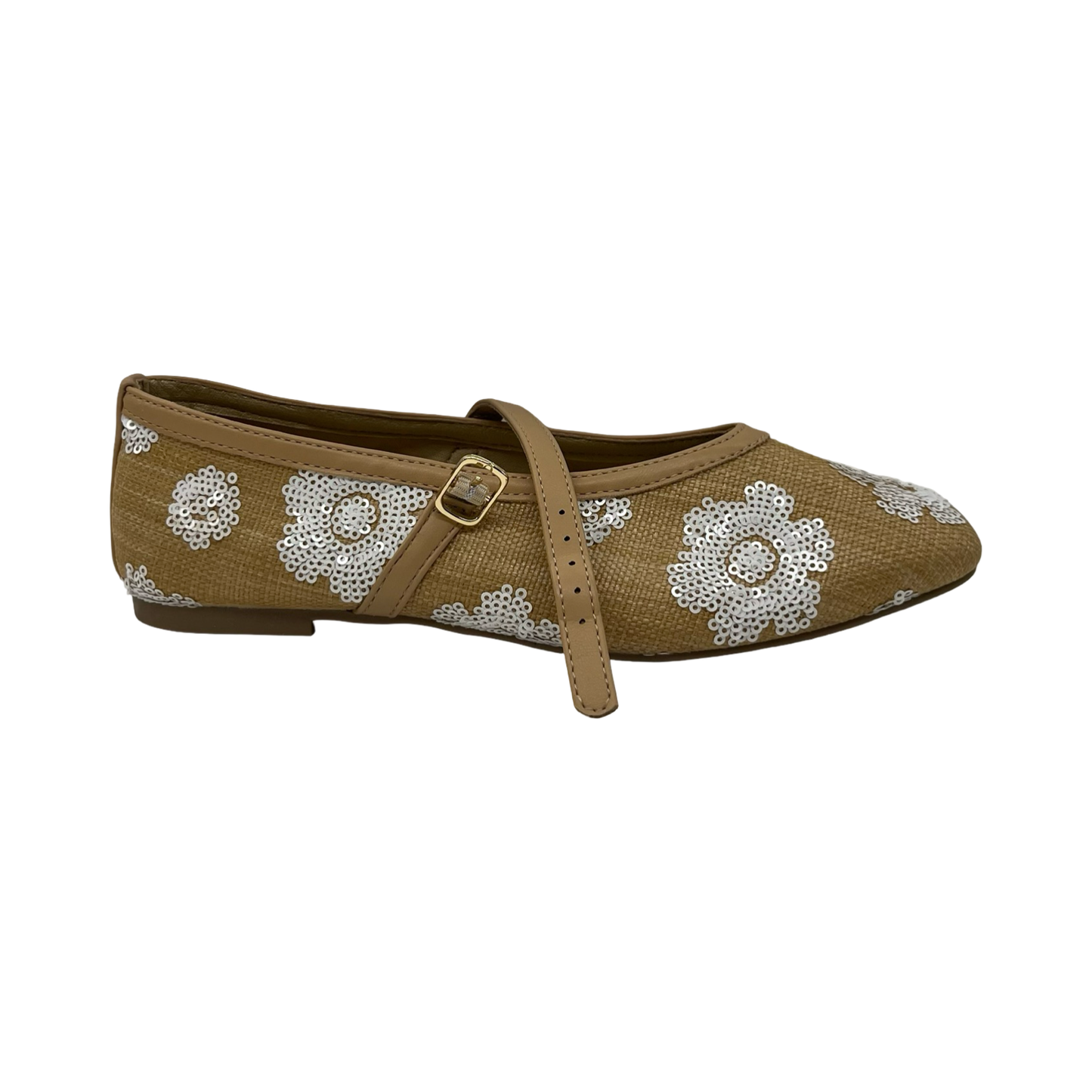 Shoes Flats By A New Day In Tan, Size:6