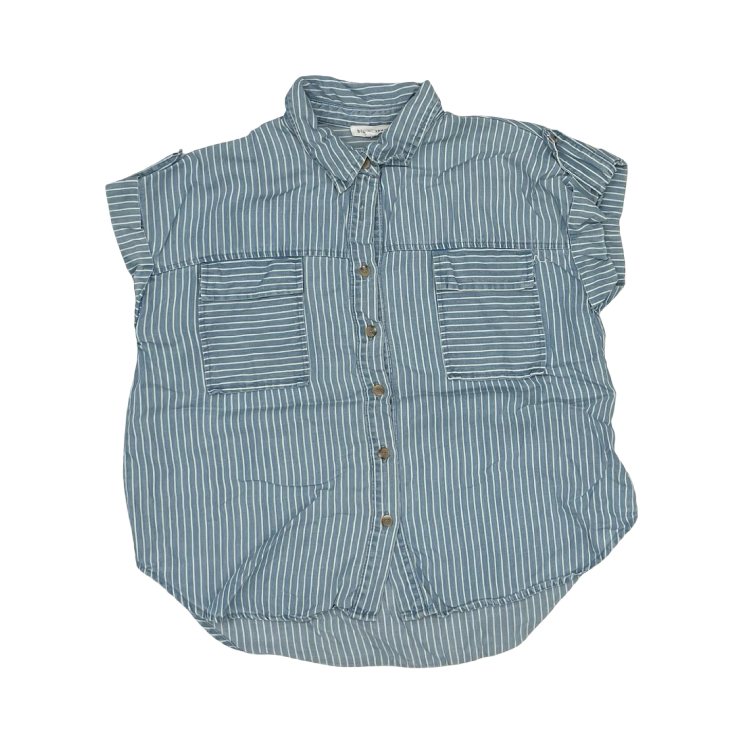 Top Ss By Blu Pepper In Blue & White, Size:L