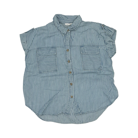 Top Ss By Blu Pepper In Blue & White, Size:L