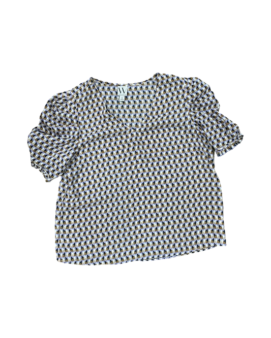 Top Ss By Worthington In Brown & Purple, Size:M