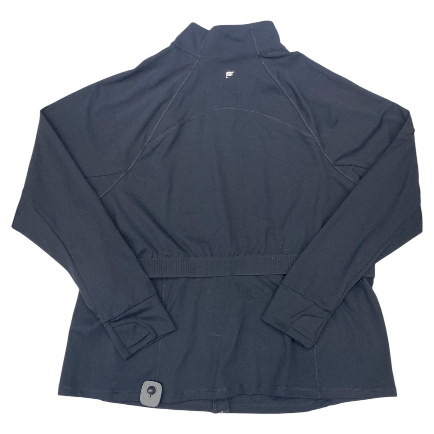 Athletic Jacket By Fabletics In Black, Size:Xl