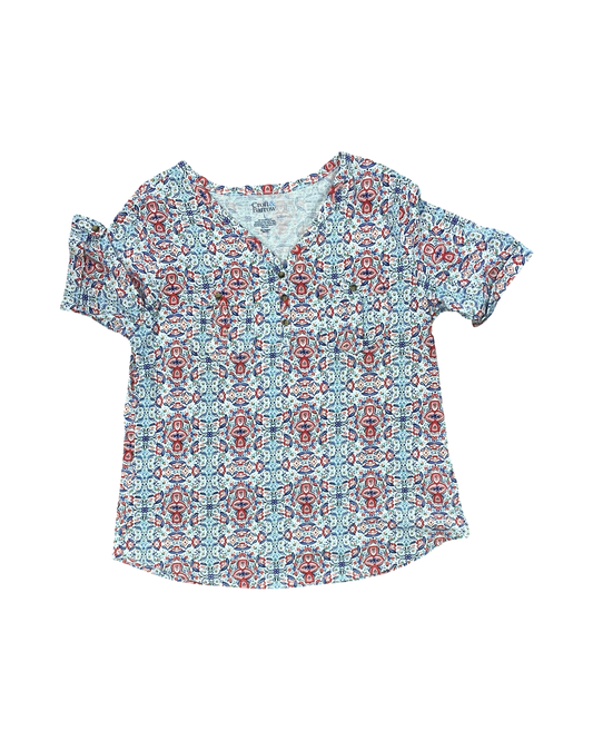 Top Ss By Croft And Barrow In White, Size:L