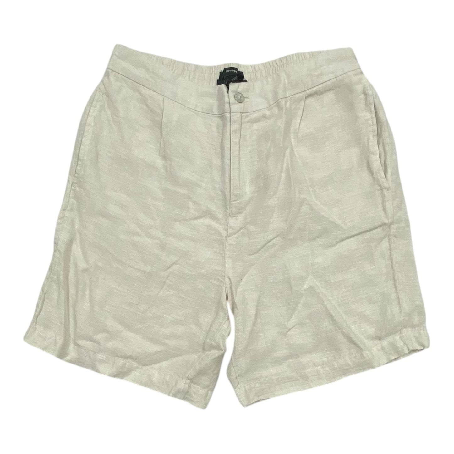 Shorts By Tahari By Arthur Levine In Beige, Size:L