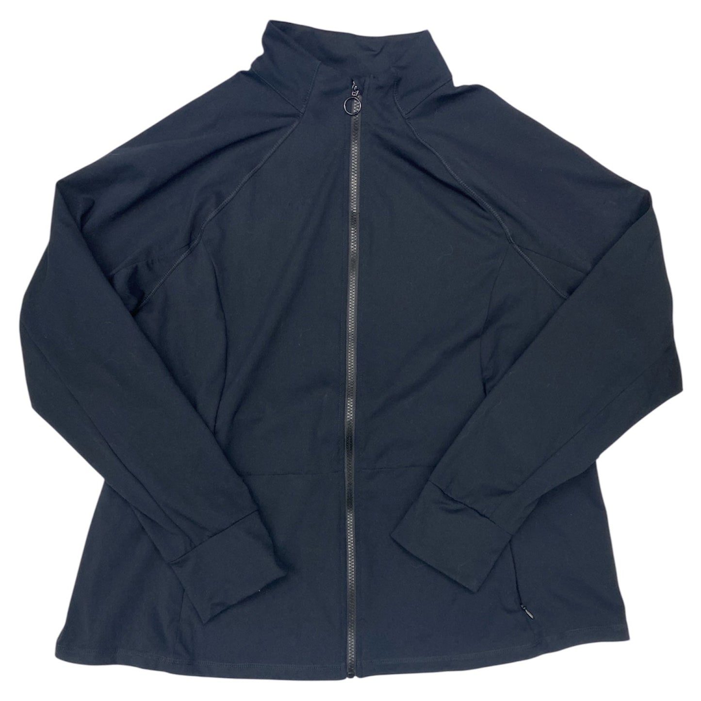 Athletic Jacket By Fabletics In Black, Size:Xl