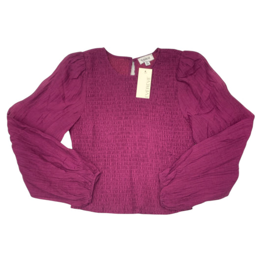 Top Ls By Evereve In Purple, Size:M