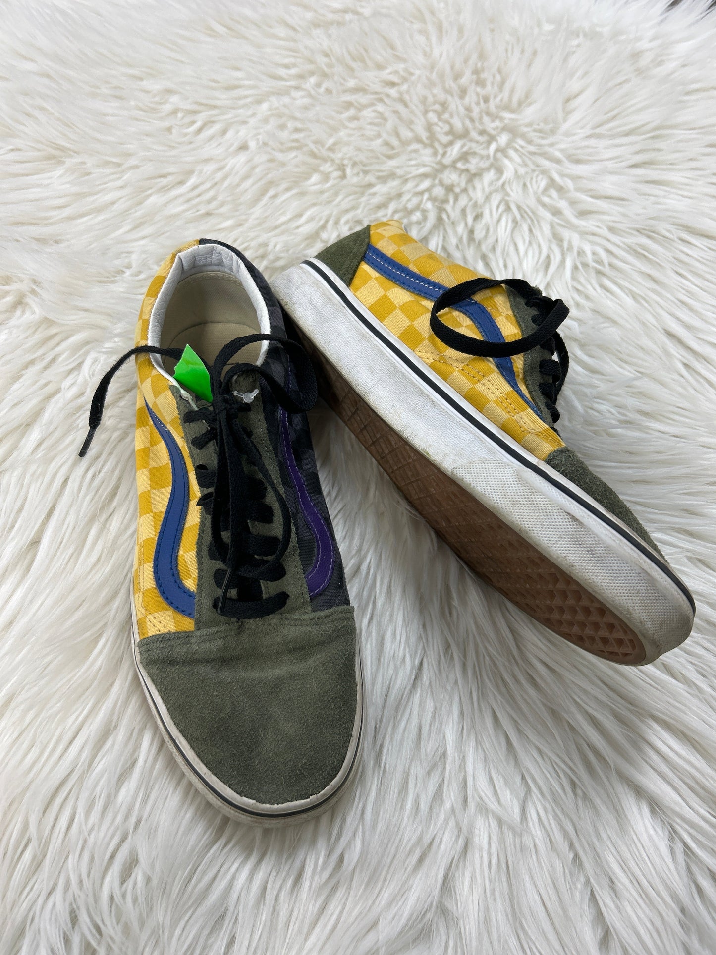 Shoes Sneakers By Vans In Multi, Size:9