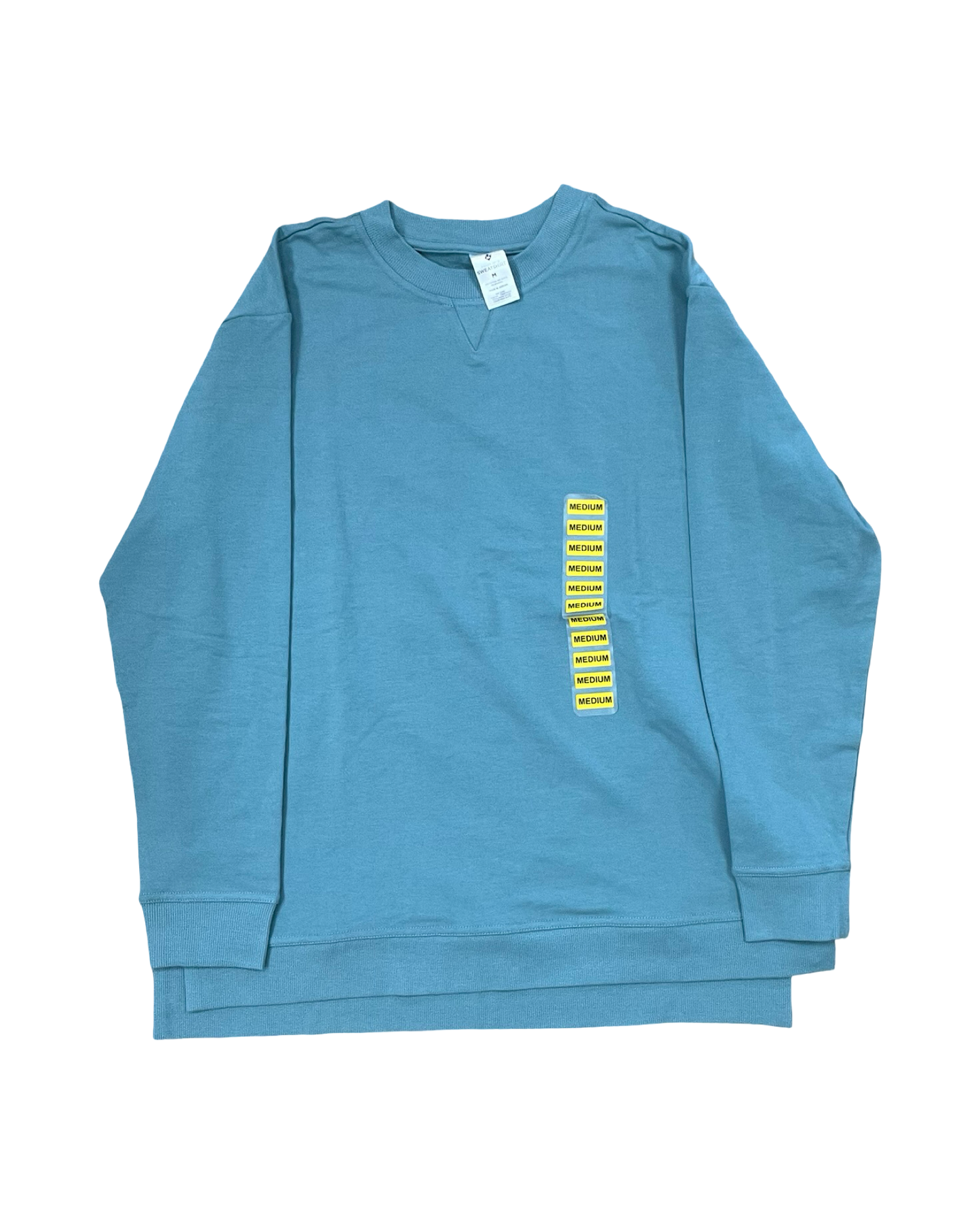 Sweatshirt Crewneck By Members Mark In Green, Size:M