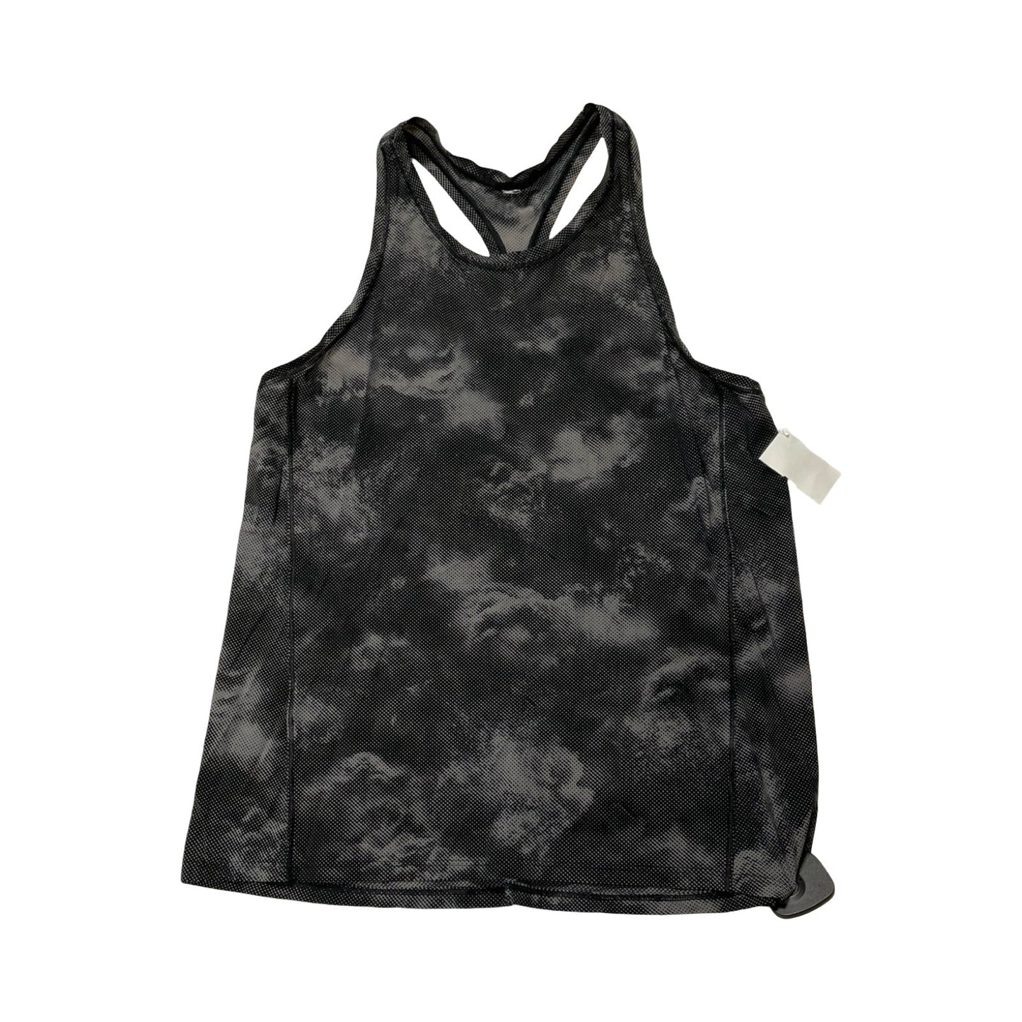 Athletic Tank Top By Athleta In Black & Grey, Size:S
