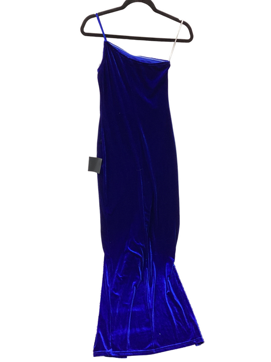 Dress Party Long By Lulus In Blue, Size:S