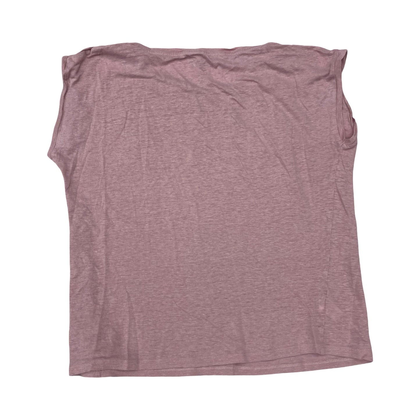 Top Sleeveless By Loft In Pink, Size:M