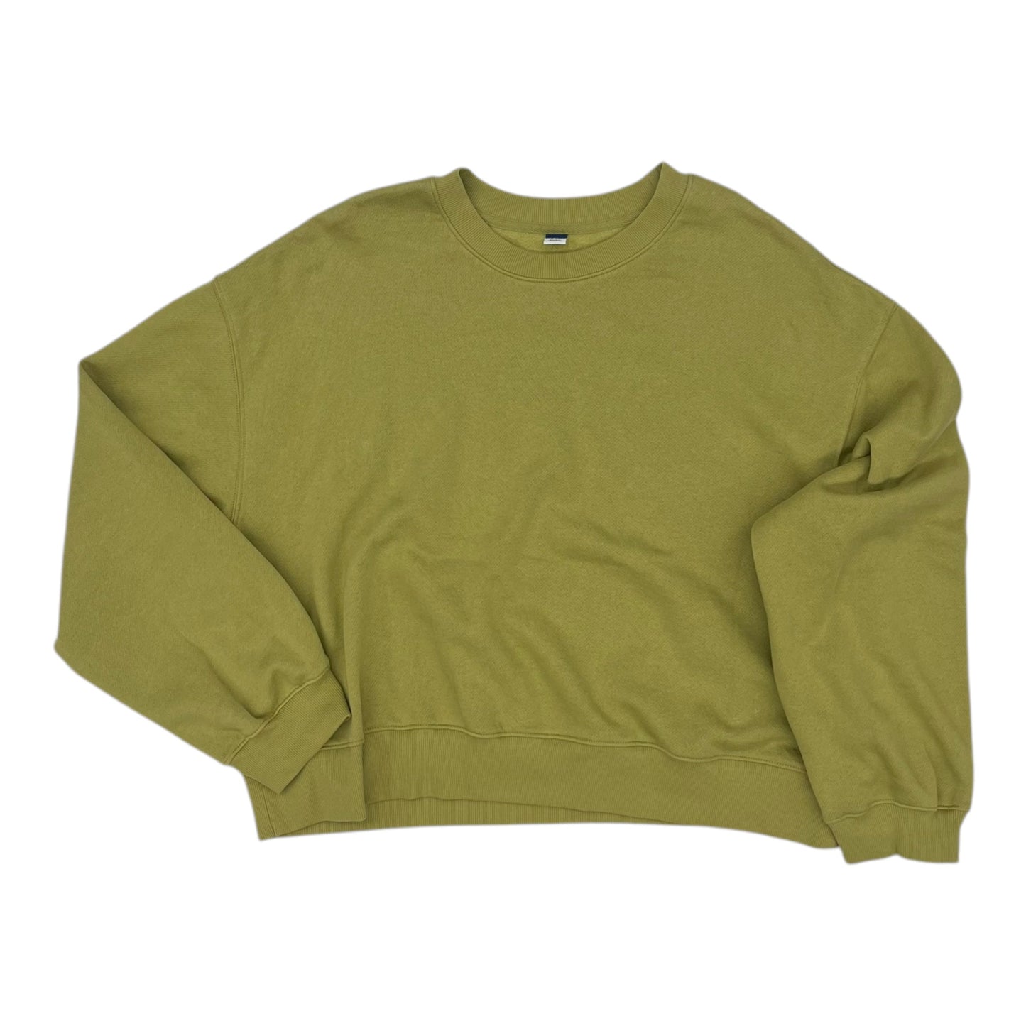 Sweatshirt Crewneck By Old Navy In Green, Size:Xl