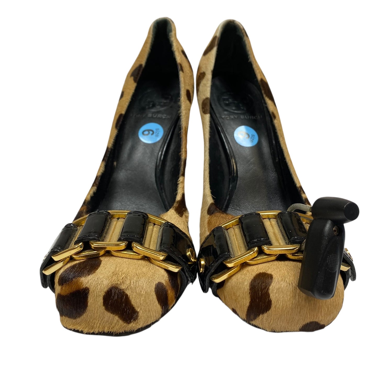 Shoes Designer By Tory Burch In Animal Print, Size:6