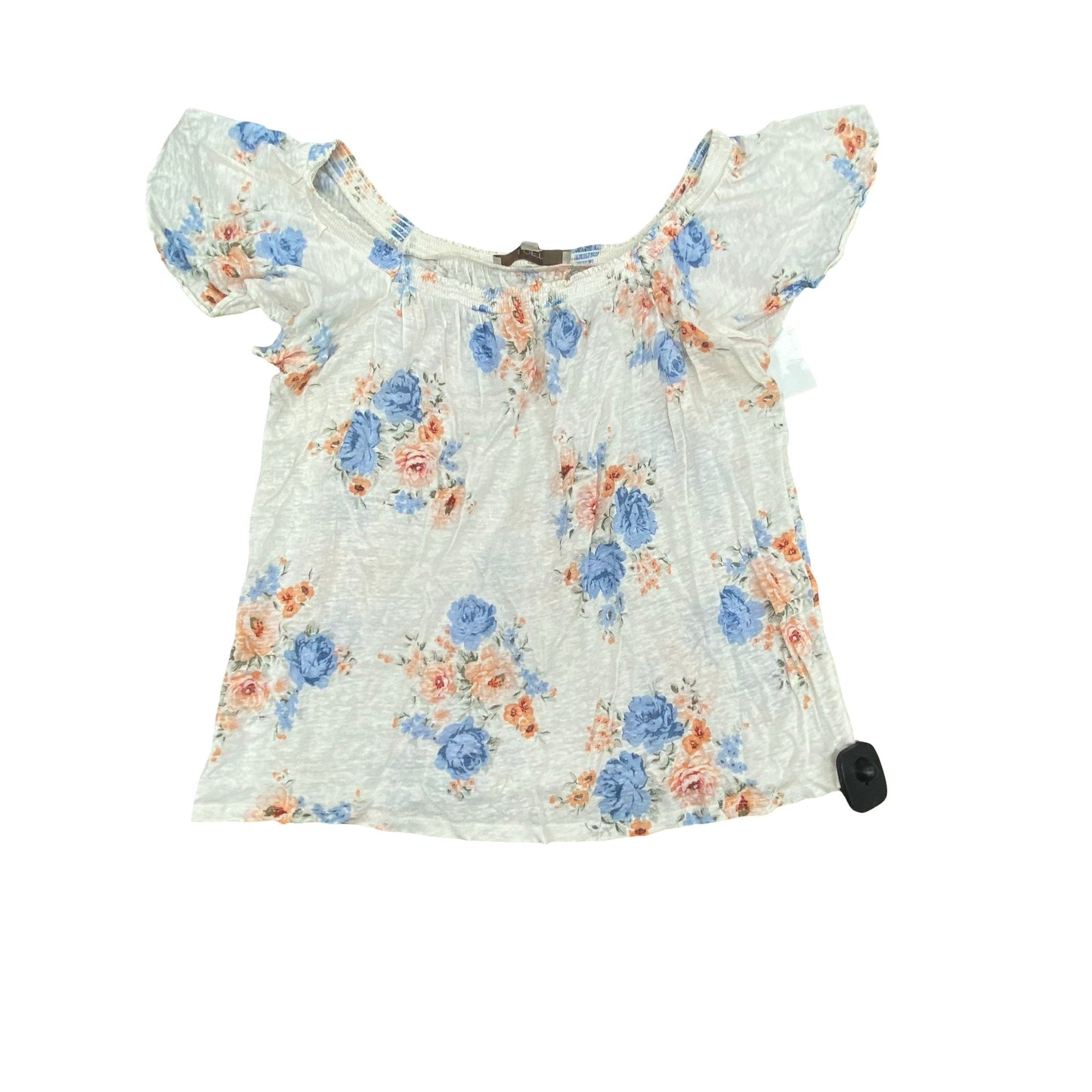 Top Sleeveless By Loft In Floral Print, Size:M